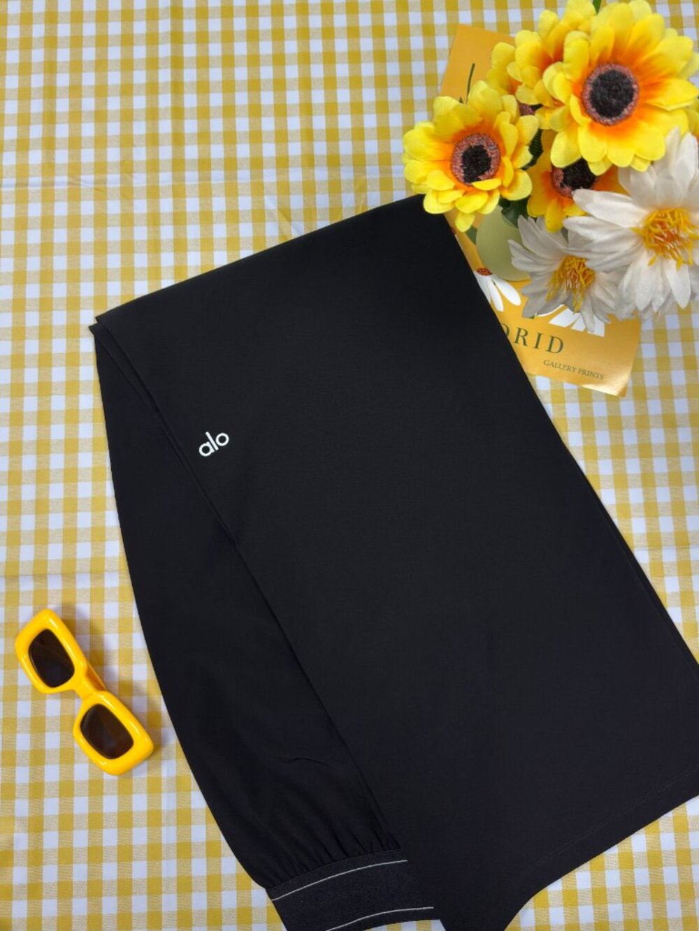 NWT💟ALO Yoga Black Straight Leg Pants,Casual Style Suit Up Trouser (Regular) 👖 - Picture 8 of 9
